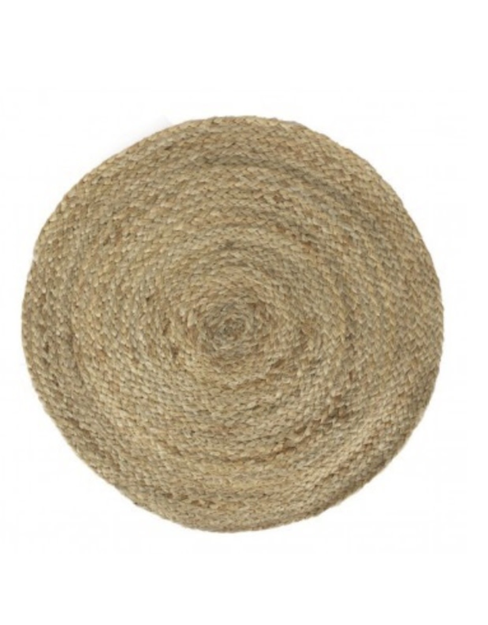 placemat jute rond 43cm dia naturel m&m