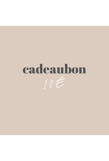 cadeaubon 10 euro