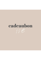 cadeaubon 15 euro