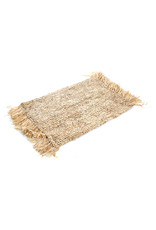 Bazar Bizar placemat raffia vierkant naturel