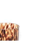 theelichthouder panter amber HV 8x9cm
