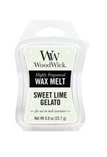 Woodwick wax melt sweet lime gelato
