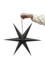 paper stars /2 zwart