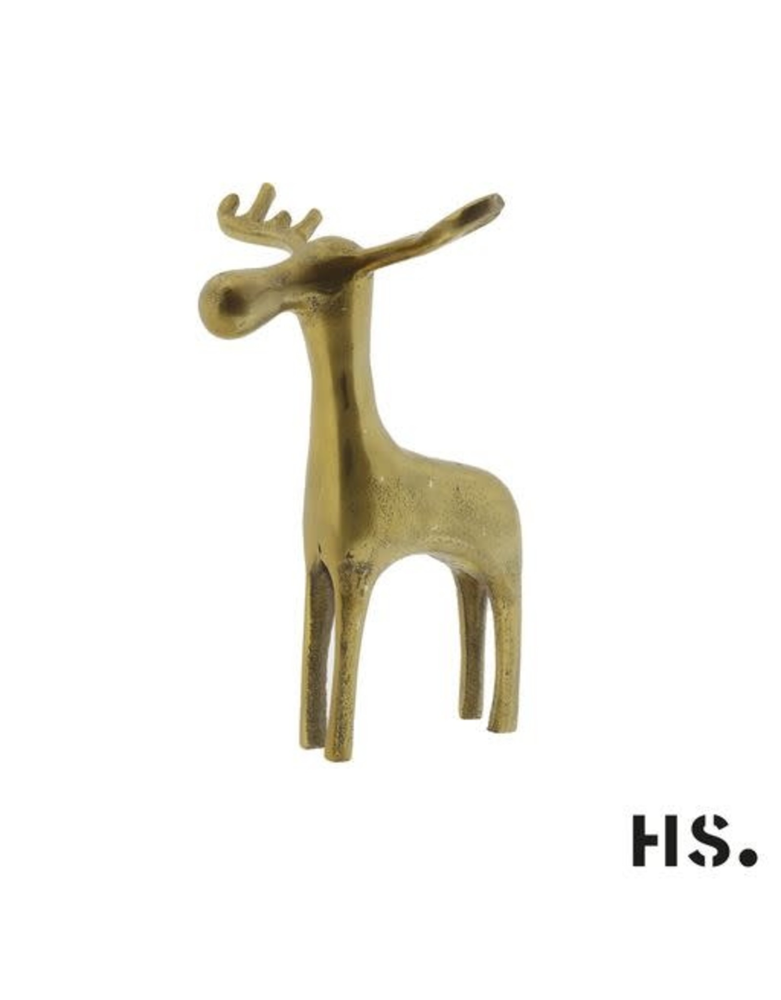 deco deer luster Xlarge goud