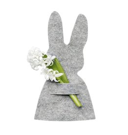 DD bunny napkin holder grijs