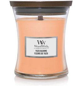 Woodwick geurkaars  medium Yuzu blooms