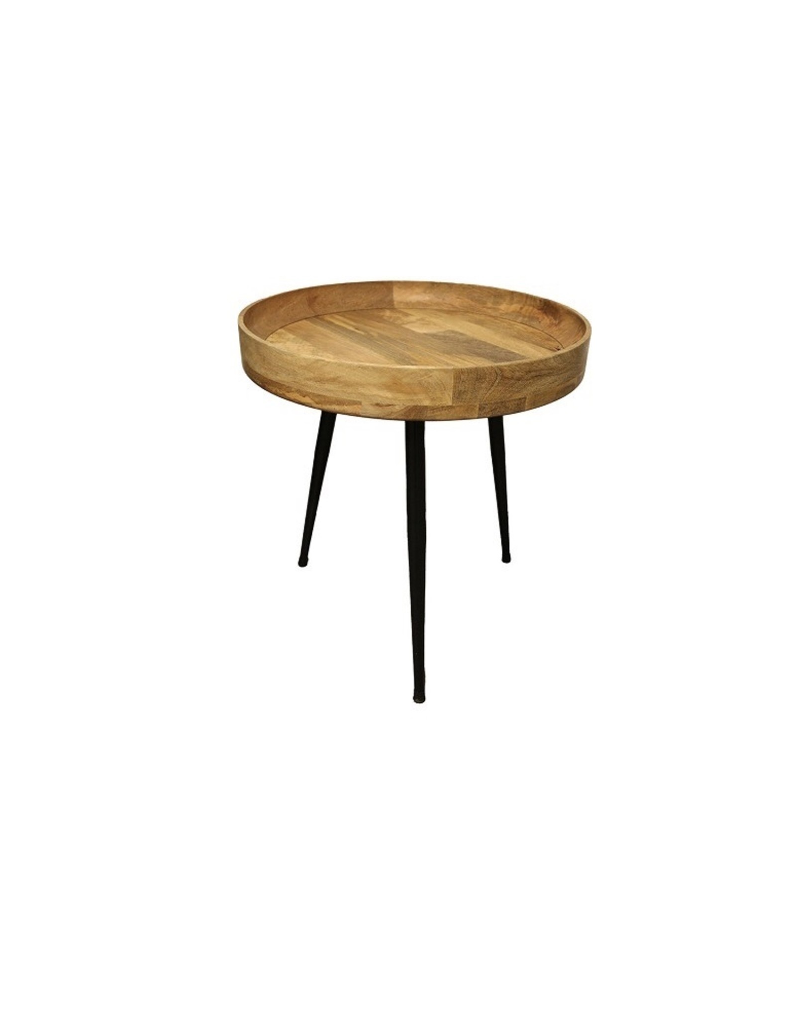 HS table ARTHA hout zwart L