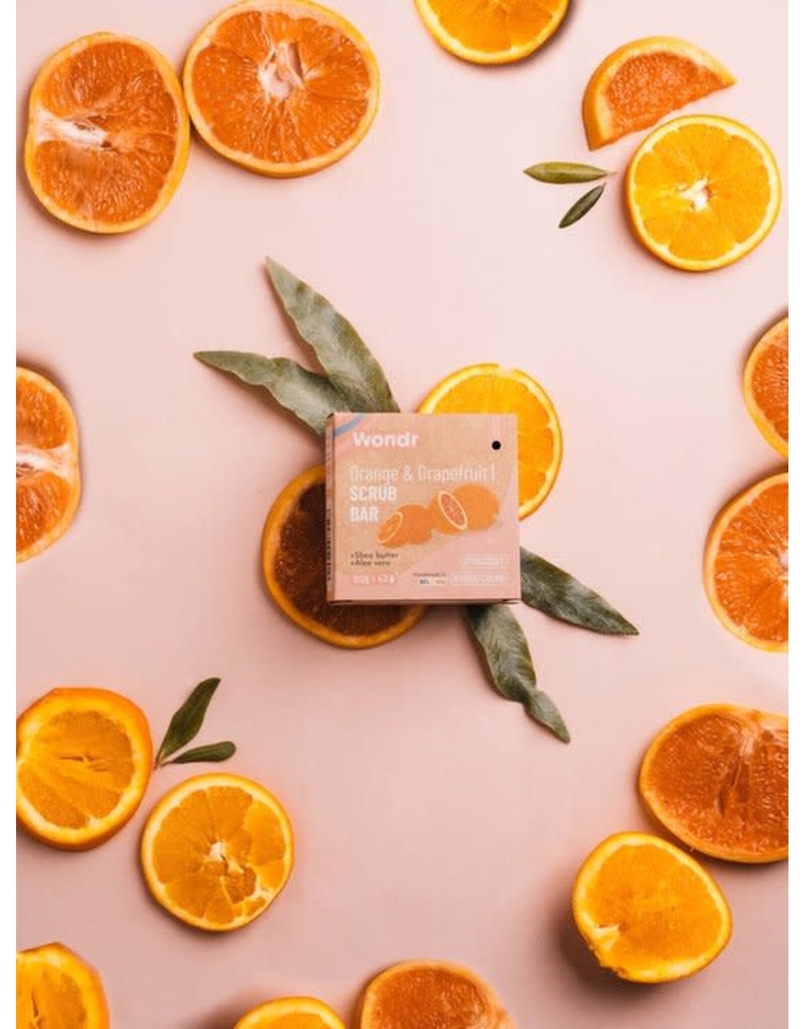 Wondr care Wondr Orange & Grapefruit Scrub Bar