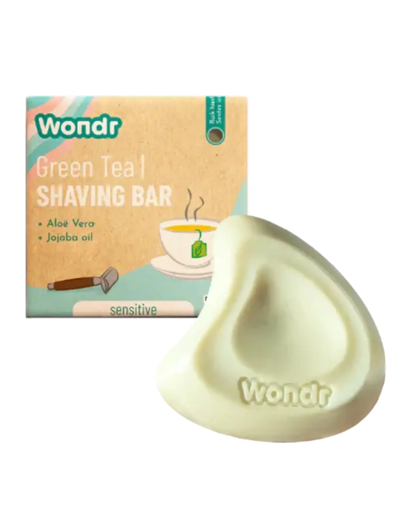 Wondr care Wondr sensitive shaving green tea