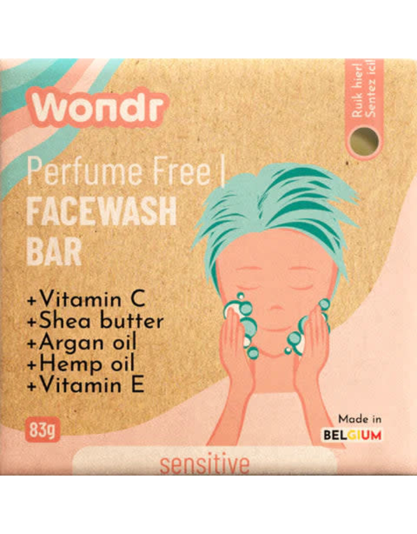 Wondr care Wondr face wash sensitive perfume free