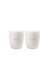 Leeff mok hugs-love set of 2/300ml