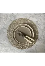 Opjet Opjet placemat gouden boom rond