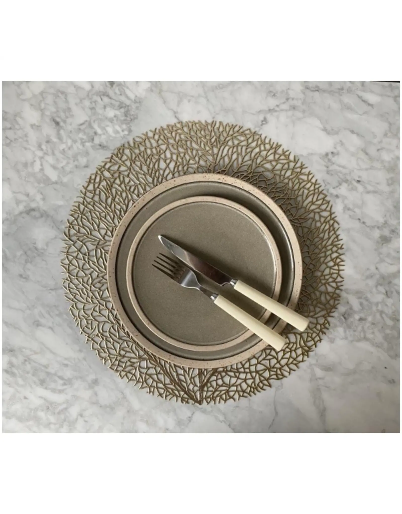 Opjet Opjet placemat gouden boom rond