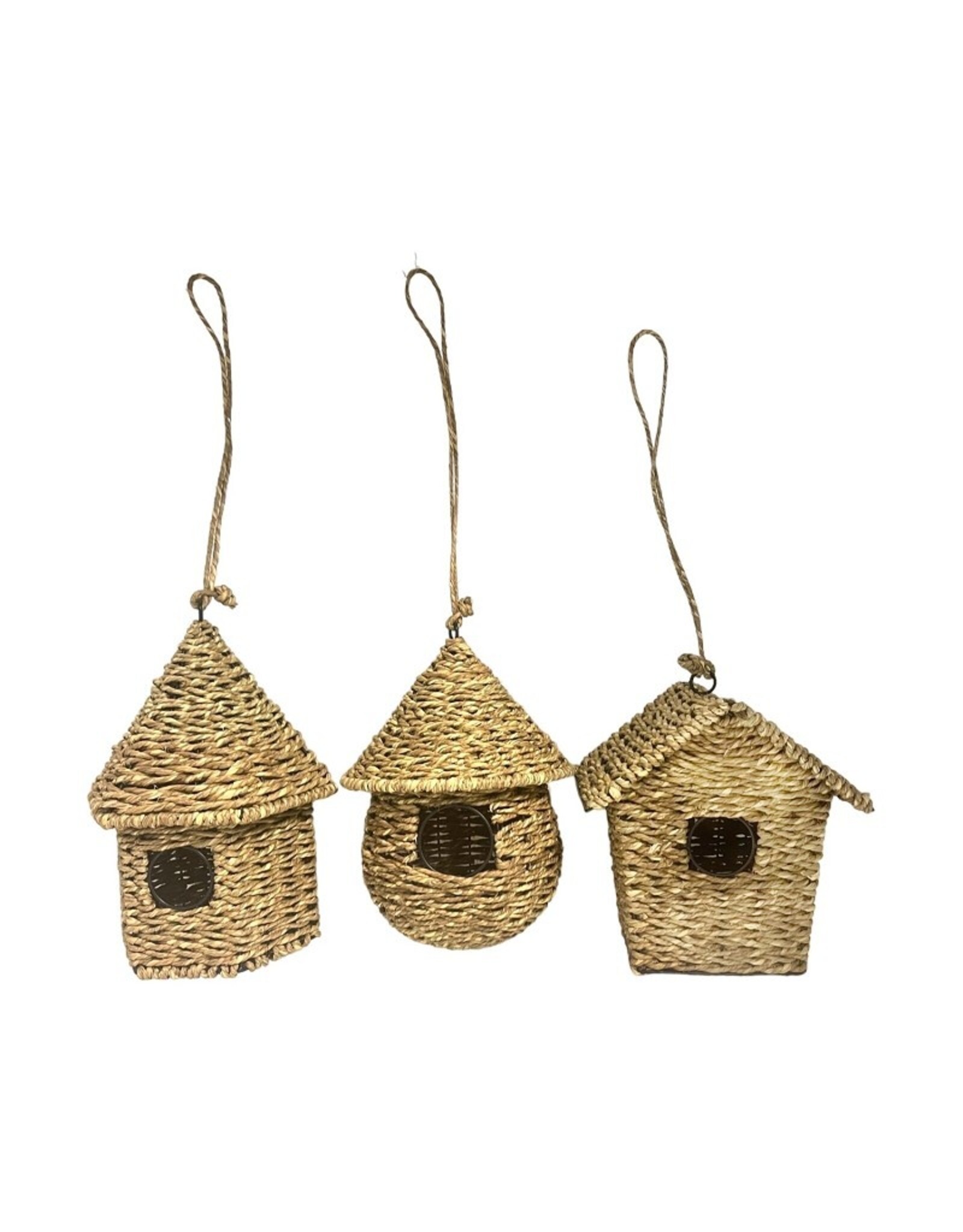 HS deco BIRDHOUSE jute