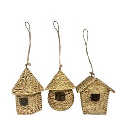 HS deco BIRDHOUSE jute