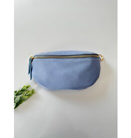 Guiliano bumbag klein leer lavendel