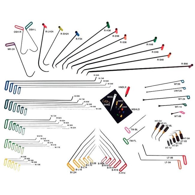 Set Aziendale 72 Pezzi – Strumenti PDR Professionali per Denti