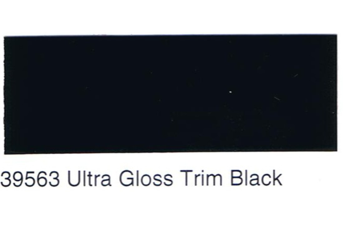 Garniture ultra brillante noire