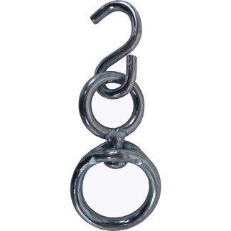 Car Cosmetics Gancho en S PDR con anillo giratorio