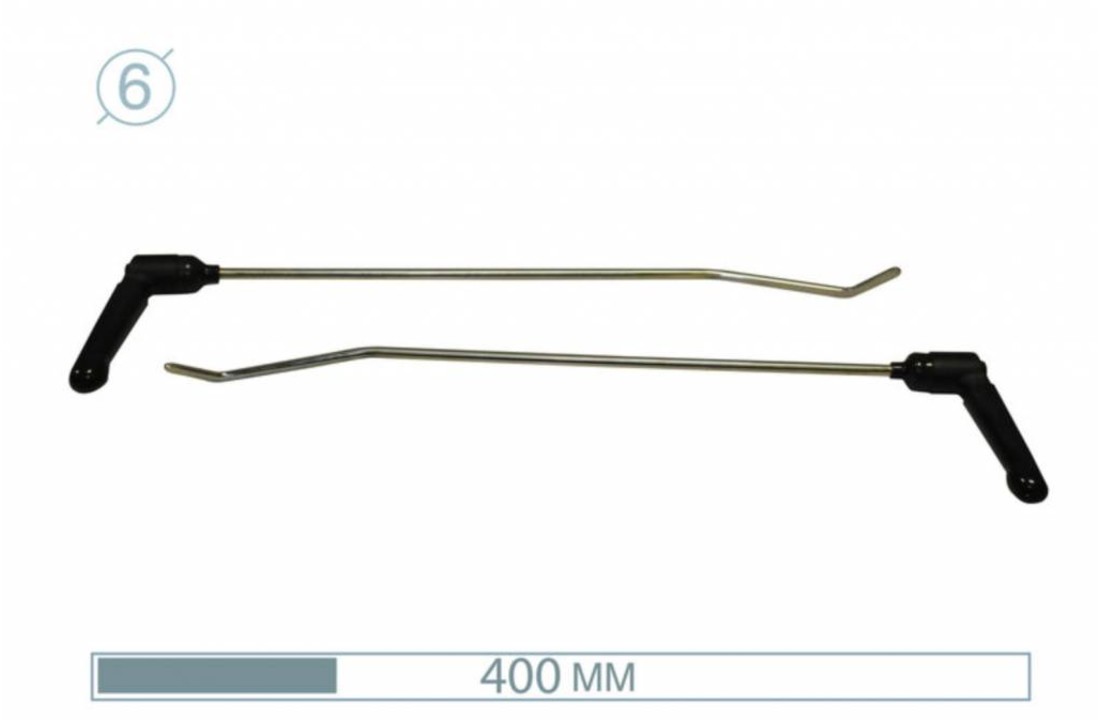 Set (2pcs) 50 cm, ø6 mm UZS Tool, handvat verstelbaar