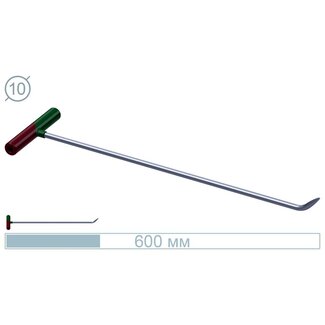 AV Tool 10011 Tige Inox 60 CM 45° Balle