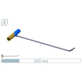 AV Tool 10016 45 CM Asta Inossidabile 45° Kugel