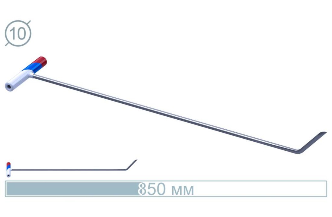 85 CM Stainless Steel Knife 50° – Essential PDR Tool