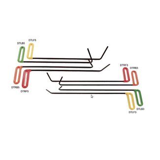 Dentcraft Set di attrezzi per porta 8PC DTST8