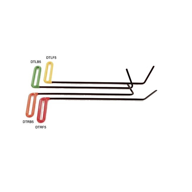 4PC Door Tool Set – Essential PDR Tools for Professionals