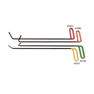 Dentcraft 4-teiliges Türwerkzeug-Set – 3 Zoll DTST3