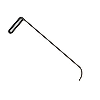 Dentcraft Side Panel Hook 30" (76 cm), .362" diameter with 3-1/2" (8 cm) curved flag-SPH6