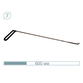 AV Tool 07012 60CM - Crochet 45° Outil serpent Inox