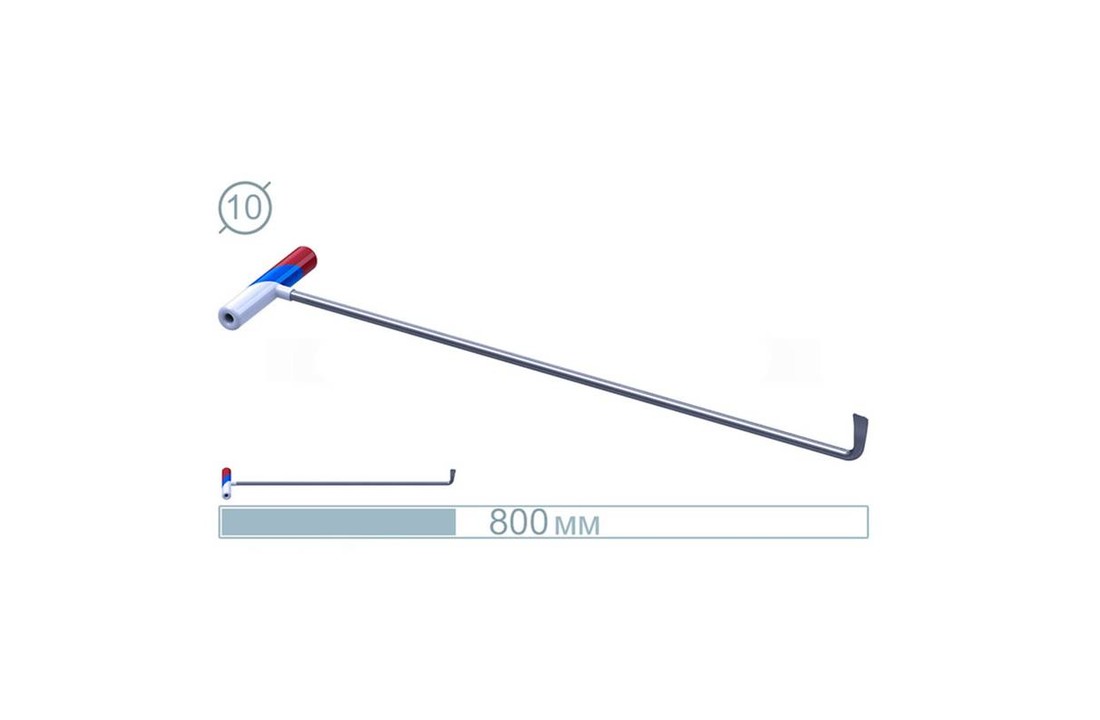 07013 80CM Hook Snake Rod – Essentiële PDR Tool voor Professionals