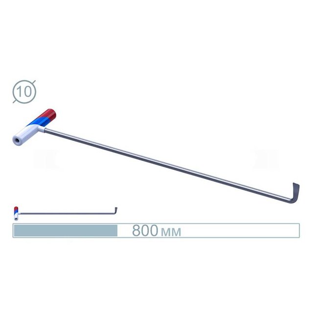 07013 Stainless Steel 80CM Snake Tool – Essential PDR Equipment