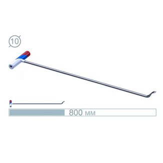 AV Tool 07014 80CM Haken Schlangenstange aus Edelstahl
