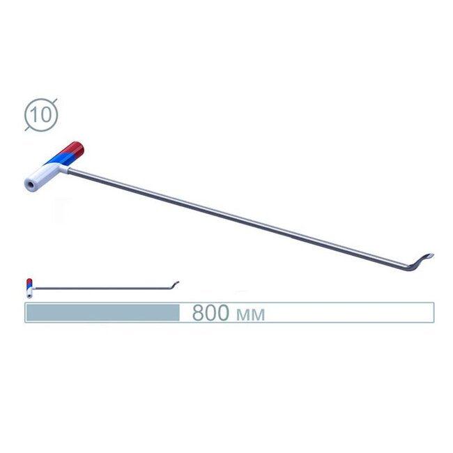 Haczyk Pręt Stal Nierdzewna 07014 80CM – Strumento PDR Professionale