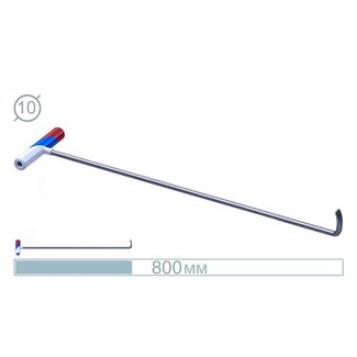 AV Tool 07016 80CM Gancio Acciaio serpente Asta