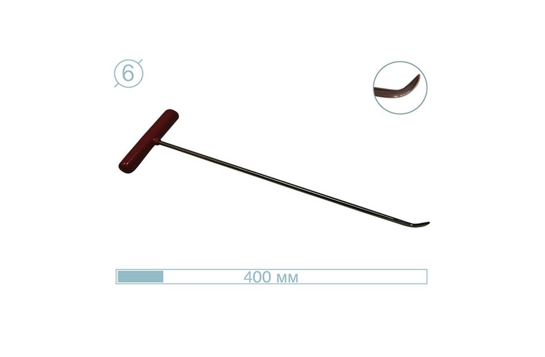07007 40CM Haken Schlangenstange – Hochwertiges PDR-Werkzeug
