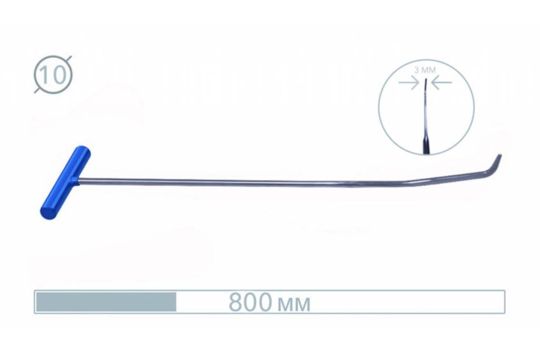 80 CM Stainless Steel Rod 20°/70° – Essential PDR Tool
