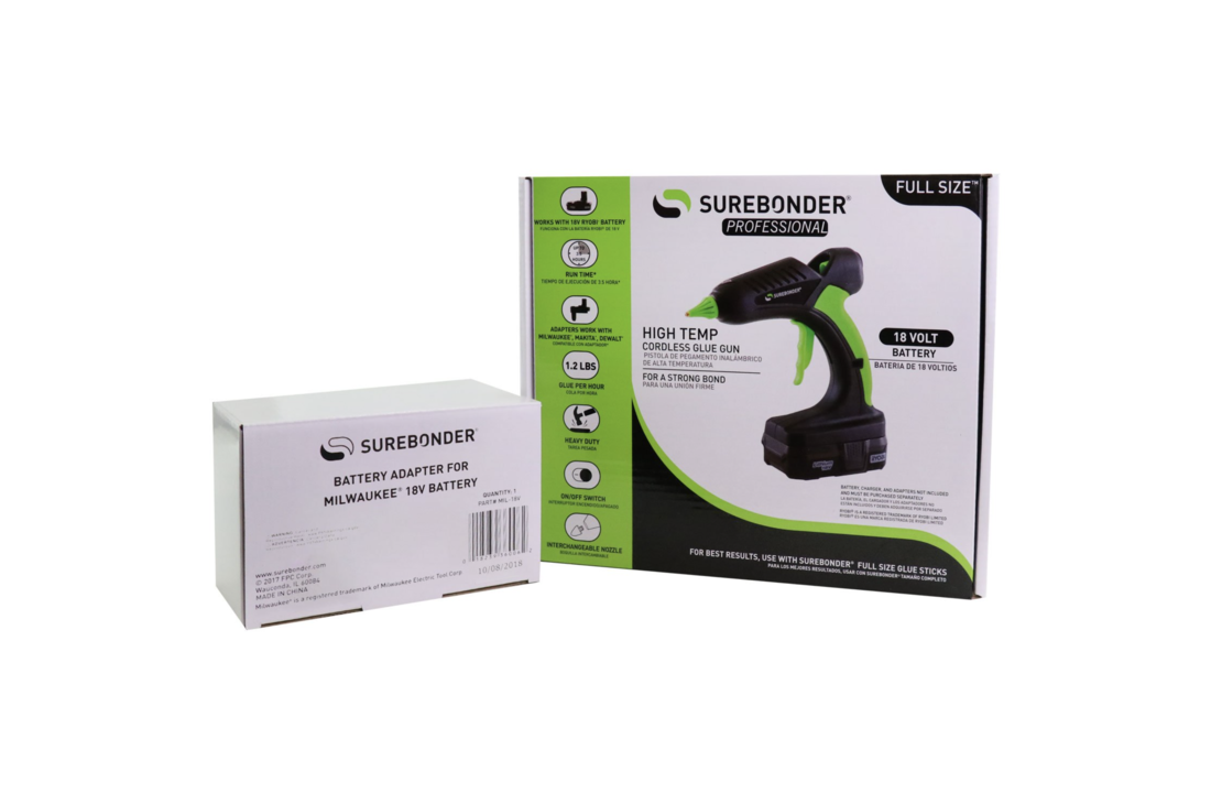 PRO2 Milwaukee® Lijmpistool – Draadloos en Lichtgewicht voor PDR