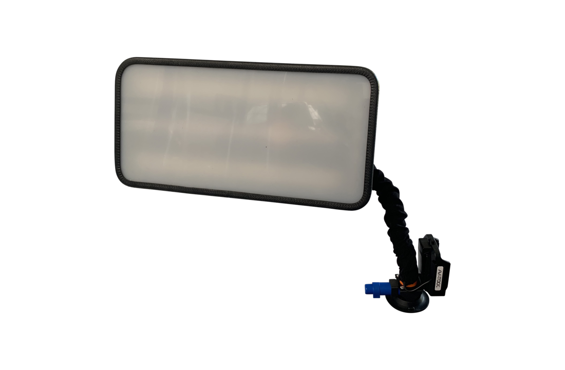 Bandes 04080 W HD 6 LED avec gradateur et connecteur de batterie Makita