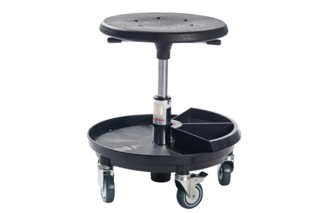 Ergonomic Mobile Work Seat for PDR Professionals - Adjustable & Functional