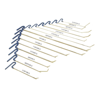 A1-tool 14-R Stainless Steel Rod Set