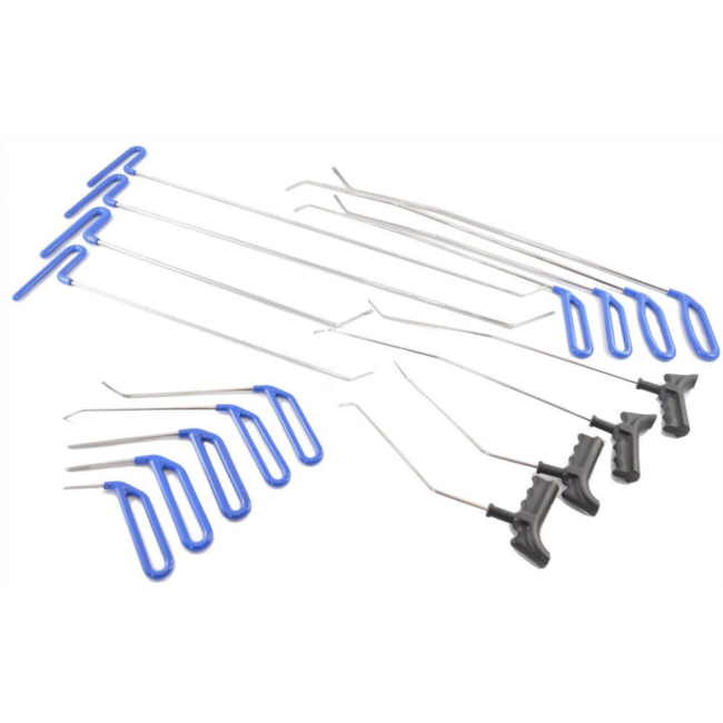 Set de Herramientas de Mano ST-17 - 17 Piezas PDR de Acero Inoxidable
