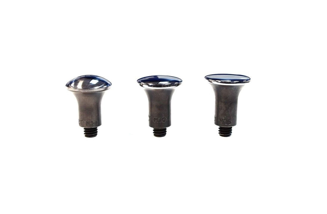 Polished Mushroom Tip Set - Essential PDR Tool for Professionals