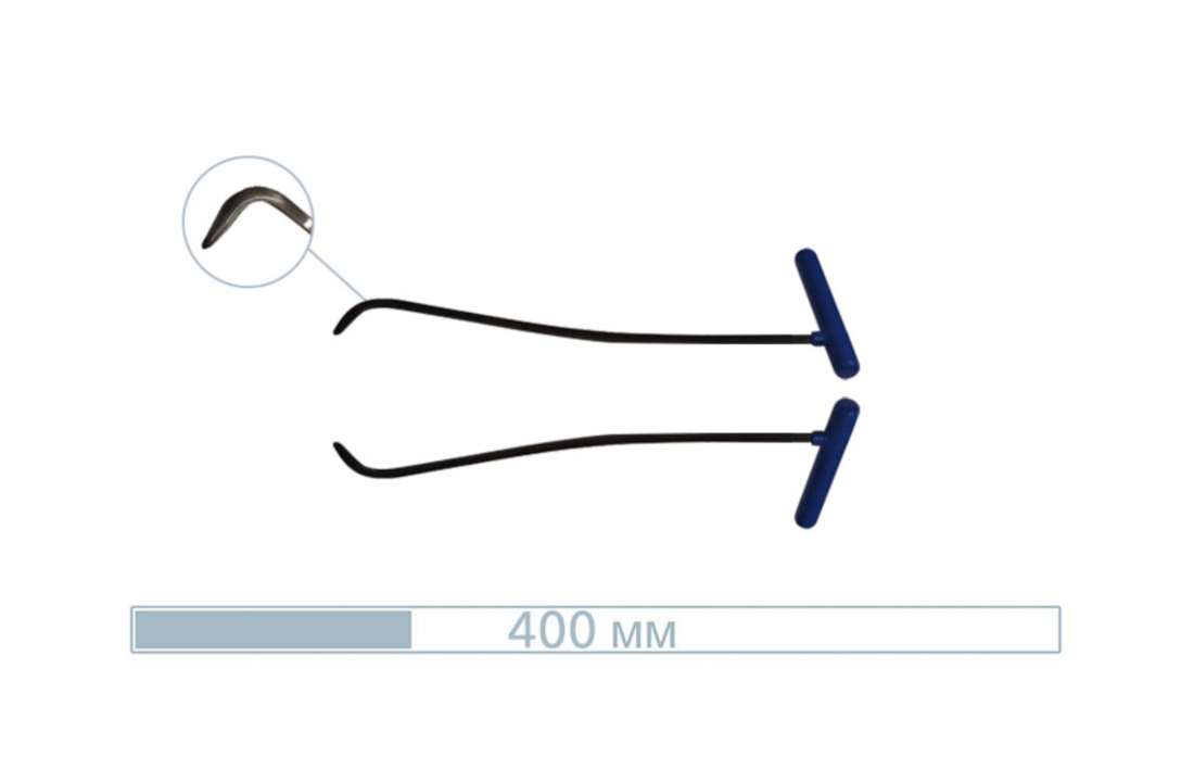 08002-2 Black Hunter Brace Tools 2PCS