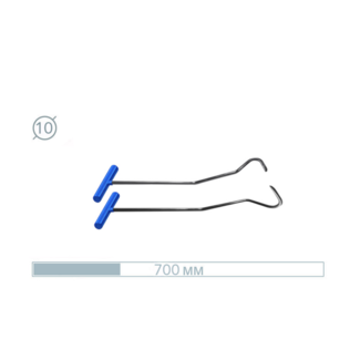 AV Tool 07023-2 Hook Stainless snake Rod 2 PCS