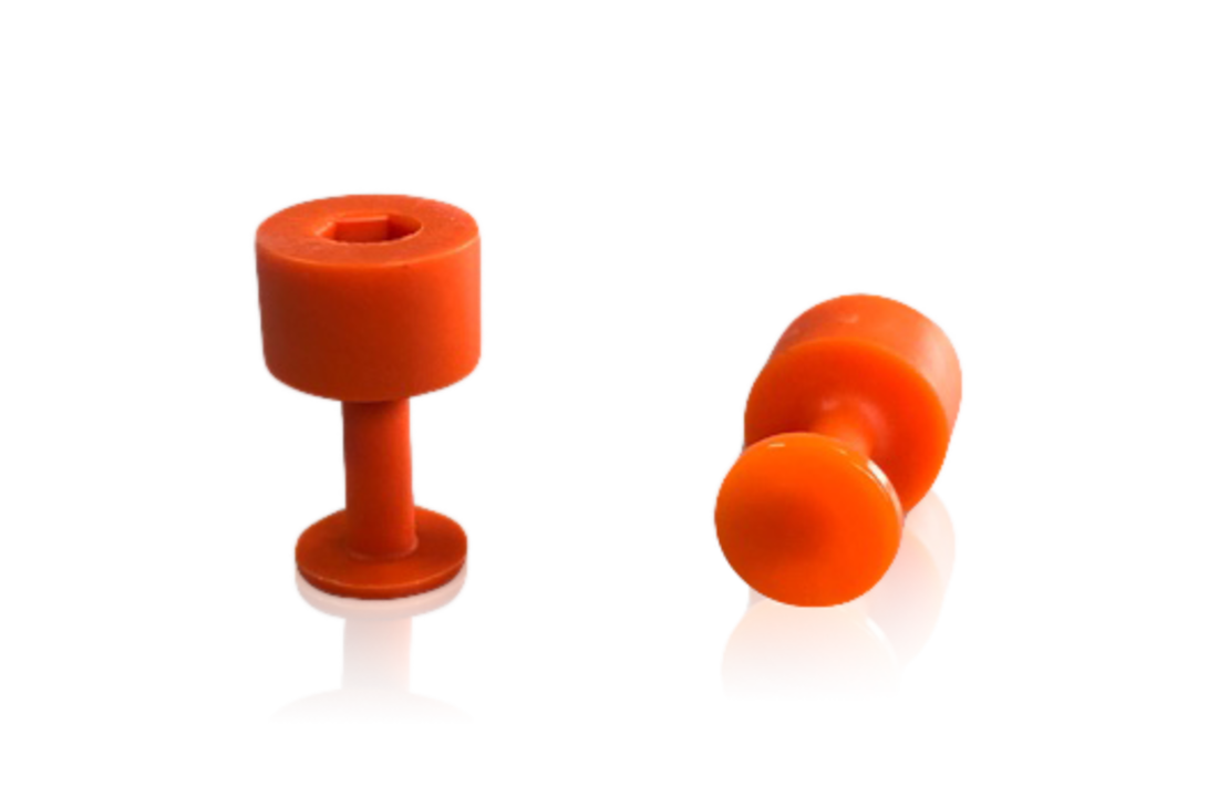 Adaptateur de languette dent orange 10mm – Outil PDR professionnel fiable