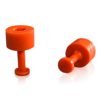 Laka Tools Adaptador de lengüeta para abolladuras naranja 7mm 5 PCS
