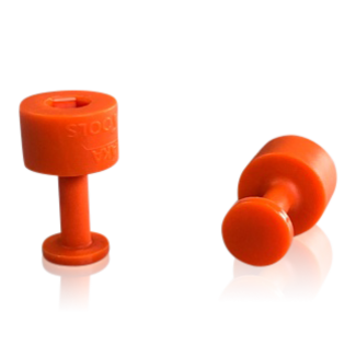 Laka Tools Adattatore per ammaccature arancione 9mm 5 PZ